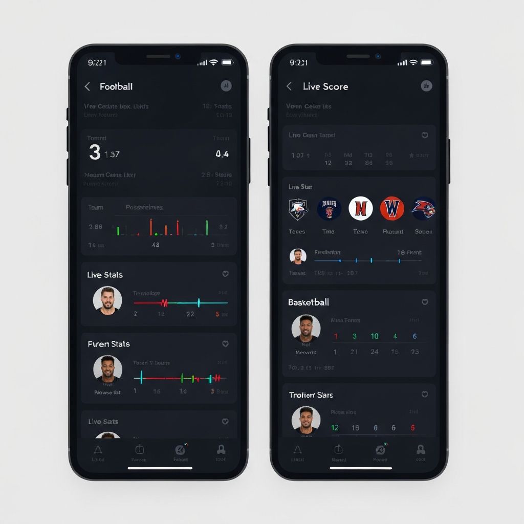 InstaScores App Screenshot